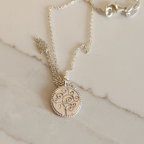 925 sterling silver tree of life necklace - Picture 8 of 8